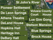 Historic Places Along St John's River...