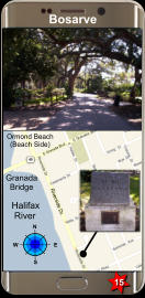 N S E W Halifax   River E Granada Blvd. Ormond Beach (Beach Side) Granada Bridge Riverside Dr. Bosarve 15